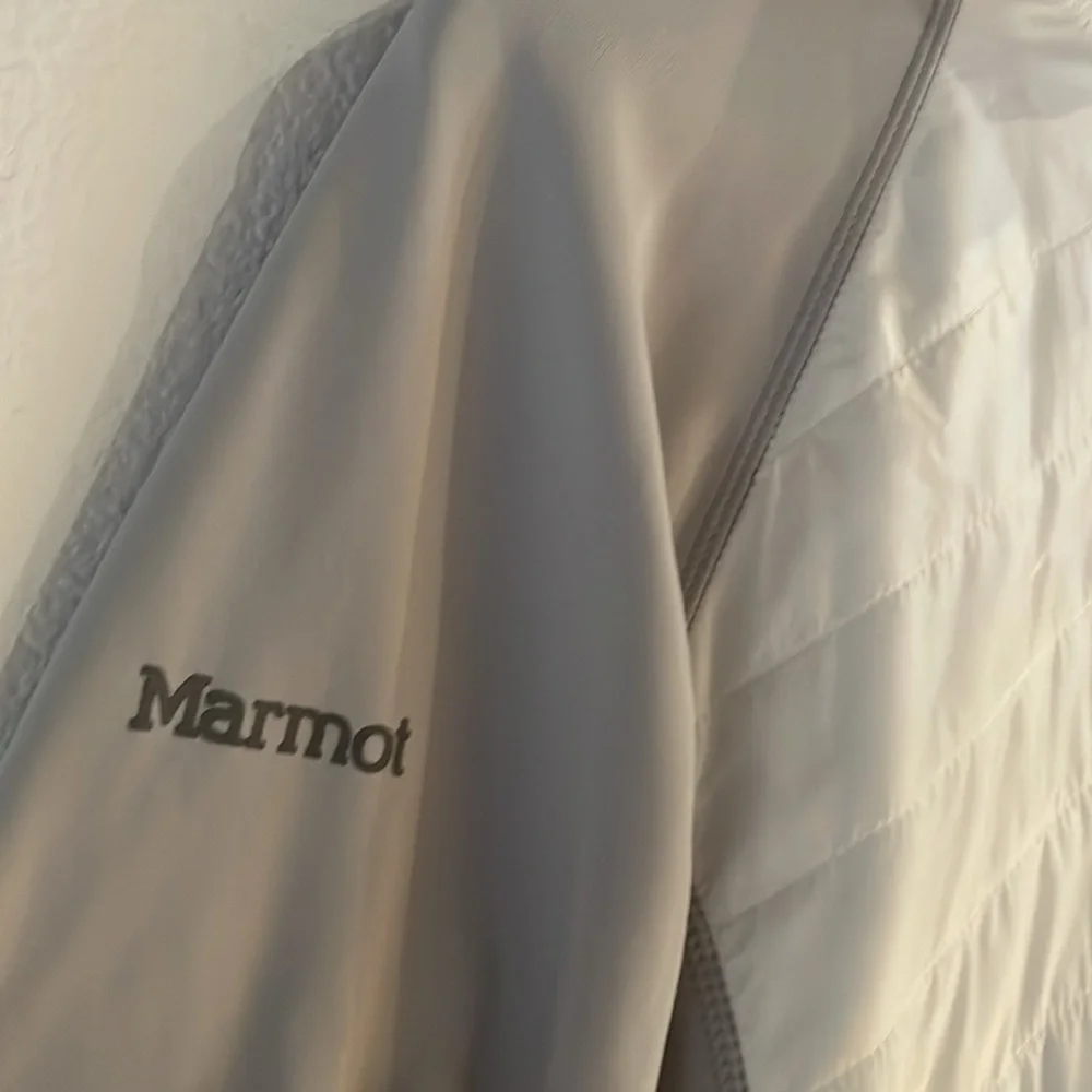 Marmot Variant Woman’s Insulated Jacket, White/Grey. Size XL - Picture 6 of 13